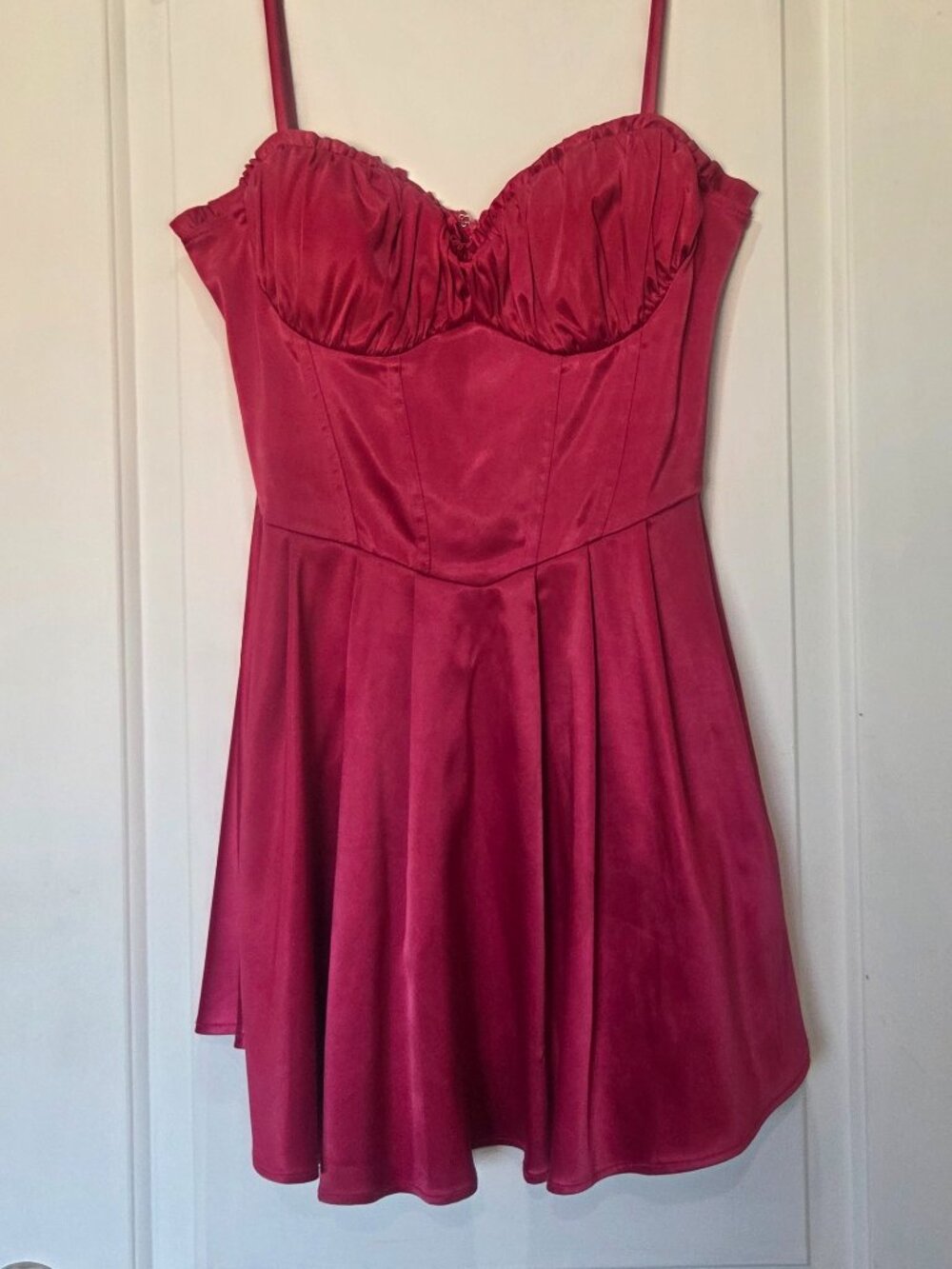 Windsor Satin A-line dress